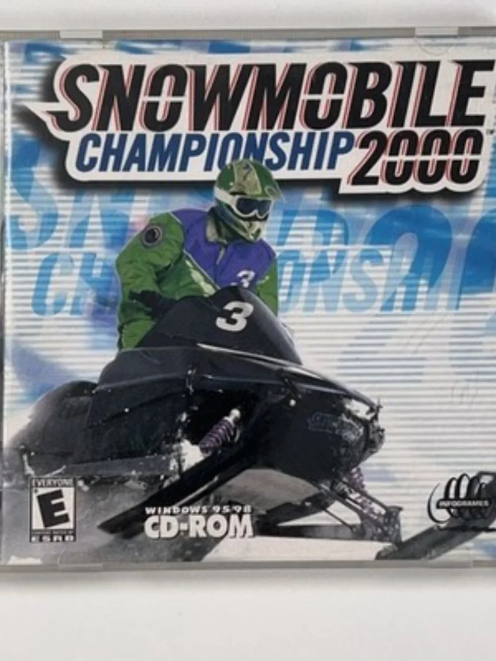 VTG Snowmobile Championship 2000 (PC, 1999) Windows 95/98 CD-ROM